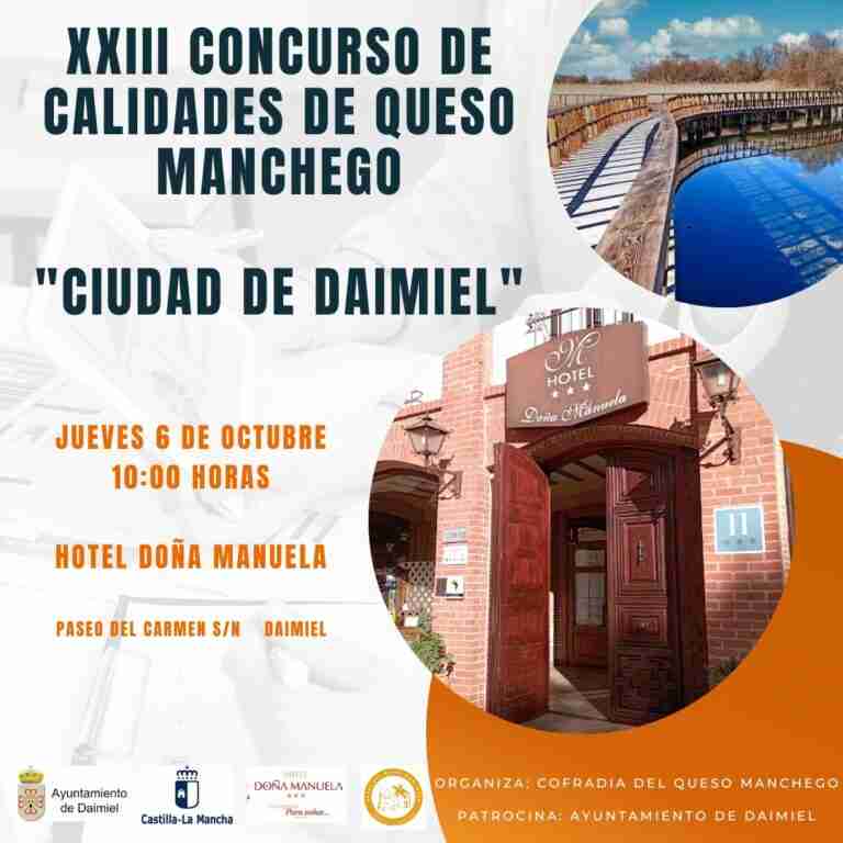 El concurso de calidades de queso manchego se celebra en Daimiel