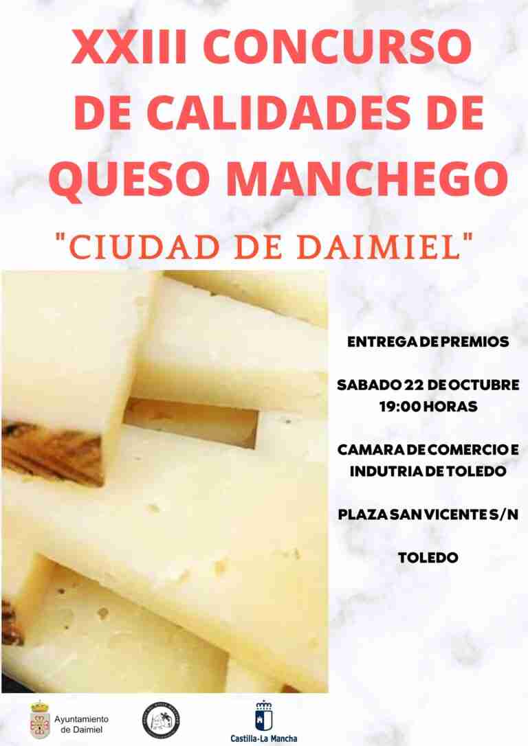 Los premios a la calidad diferenciada de Queso Manchego se entregan este sábado en Toledo