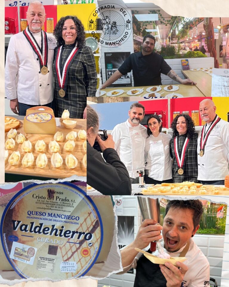 La Cofradía del Queso Manchego endulza Madrid