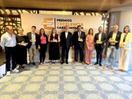 II Premios excelencia de gastronomía y turismo
